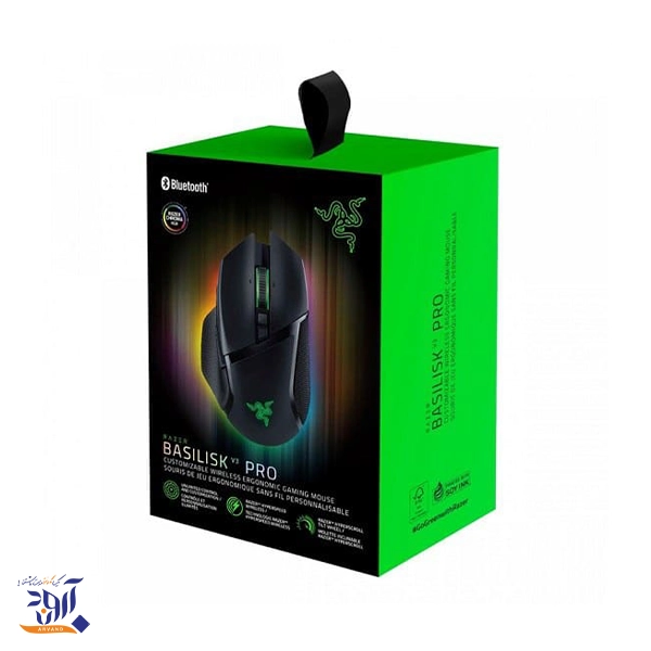 موس Razer Basilisk v3 Pro - بی‌سیم - Thumbnail 1